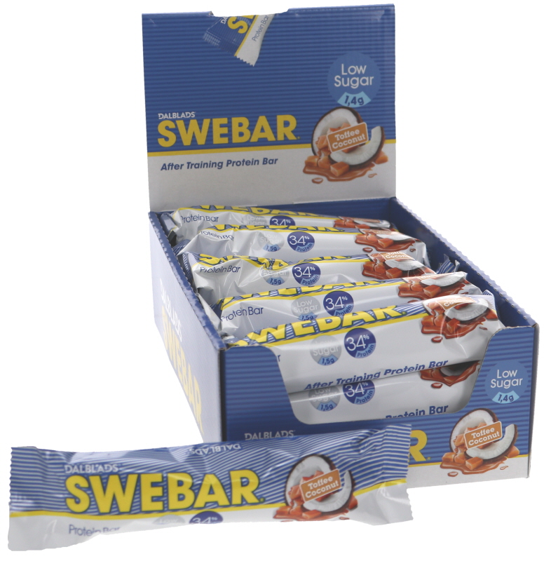 Proteinbar Toffee Coconut 18-pack - 40% rabatt