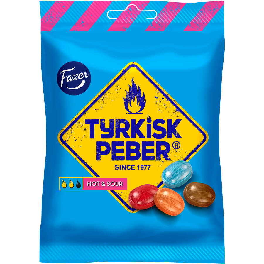 Tyrkisk Peber Hot & Sour 150g