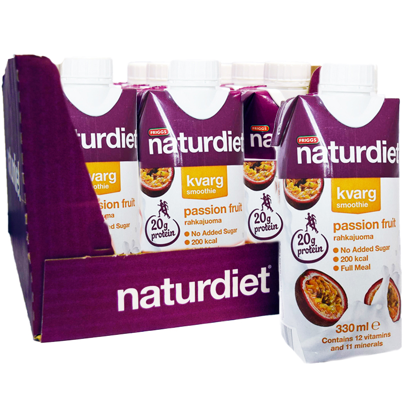 Naturdiet Kvarg Smoothie "Passion Fruit" - 26% rabatt