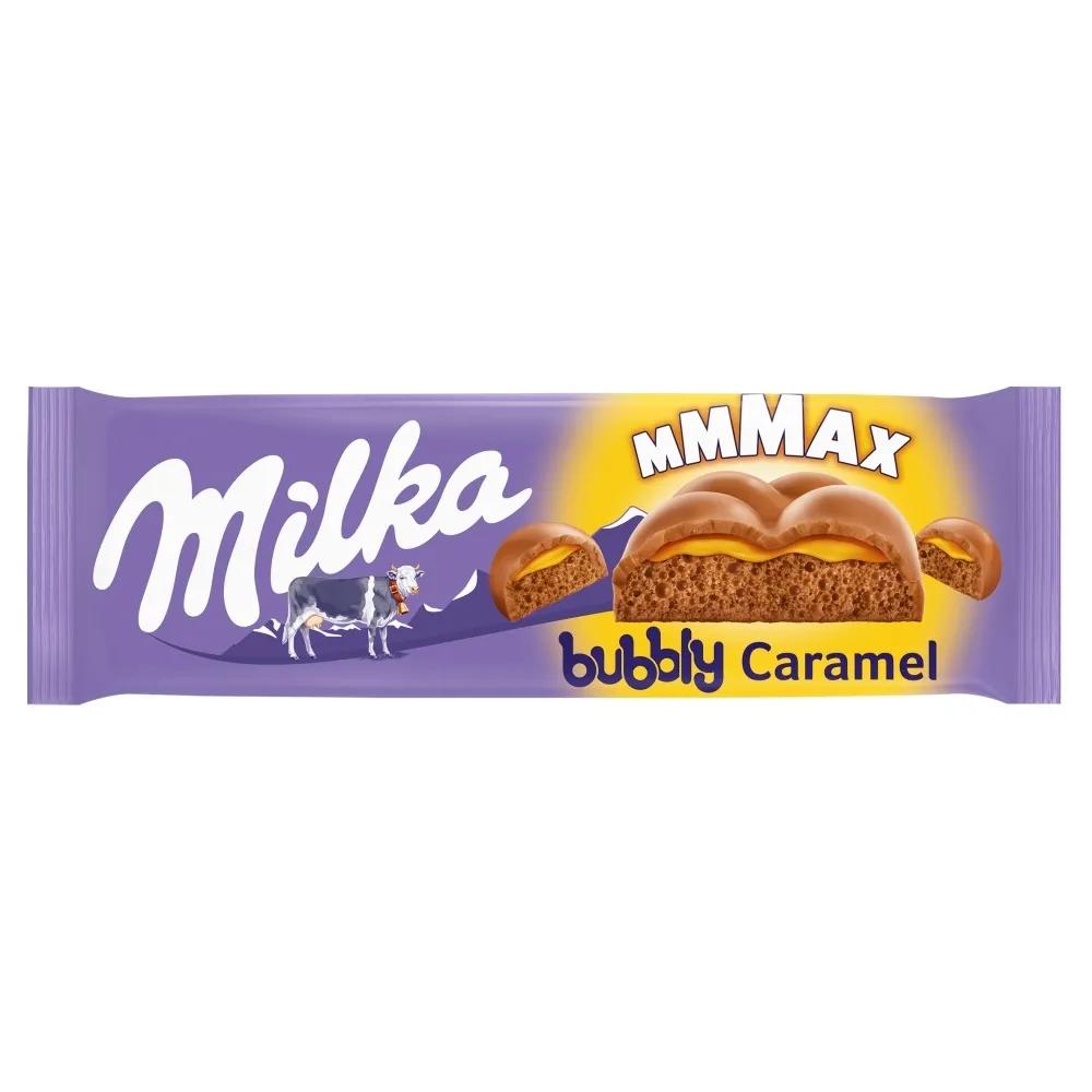 Milka Mmmax - Bubbly Caramel 250g
