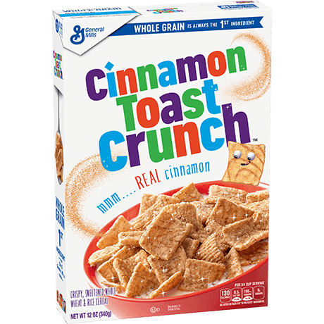 Cinnamon Toast Crunch cereal 340g