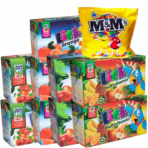 Mellanmålsboxen - Licky + MM Peanut