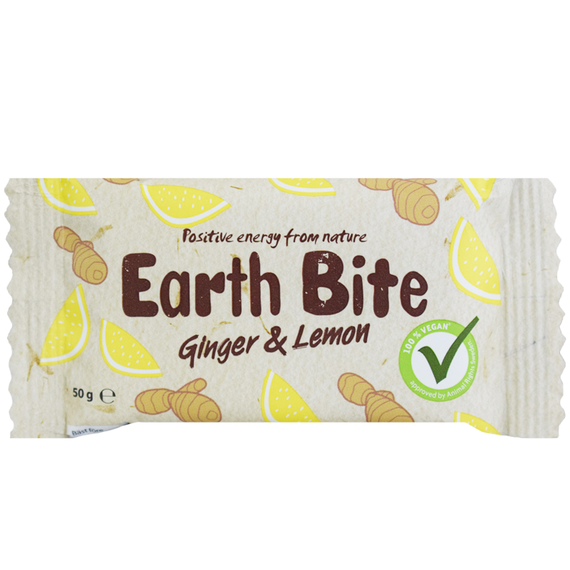 Eko Bar "Ginger & Lemon" 50g - 65% rabatt