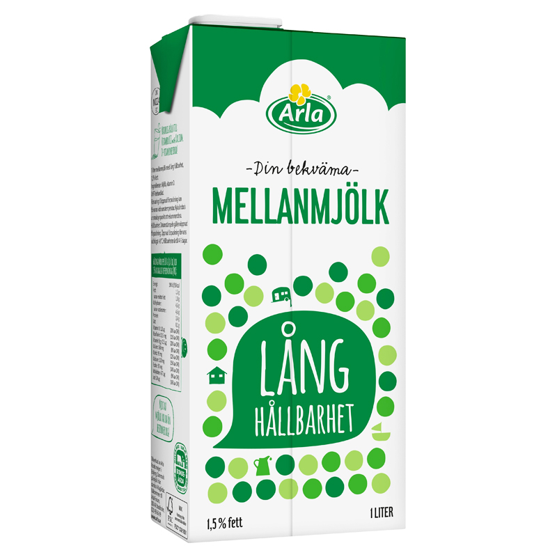 Mellanmjölk 1.5% - 39% rabatt