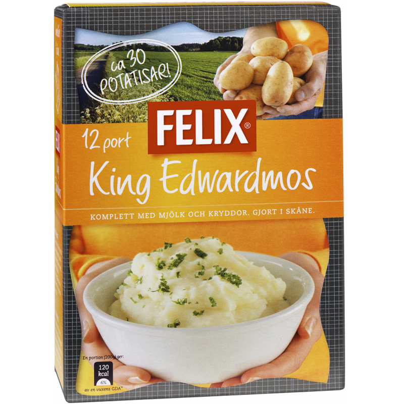 Potatismos "King Edward" 420g - 24% rabatt
