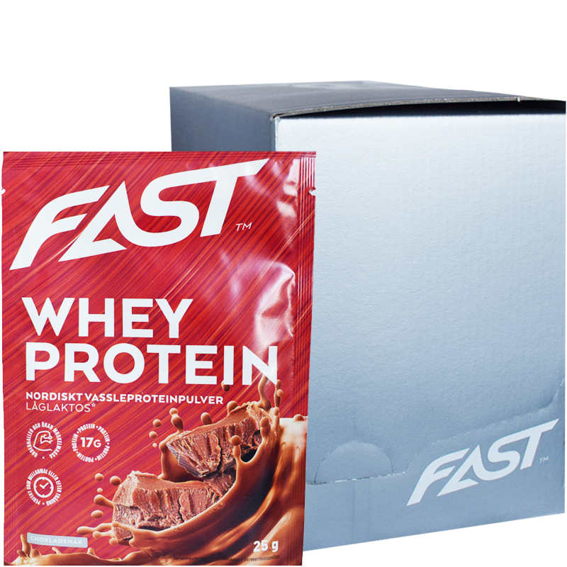 Hel Låda Proteinpulver Choklad 20 x 25g - 80% rabatt