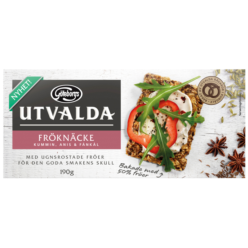 Fröknäckebröd KumminAnis & Fänkål - 65% rabatt
