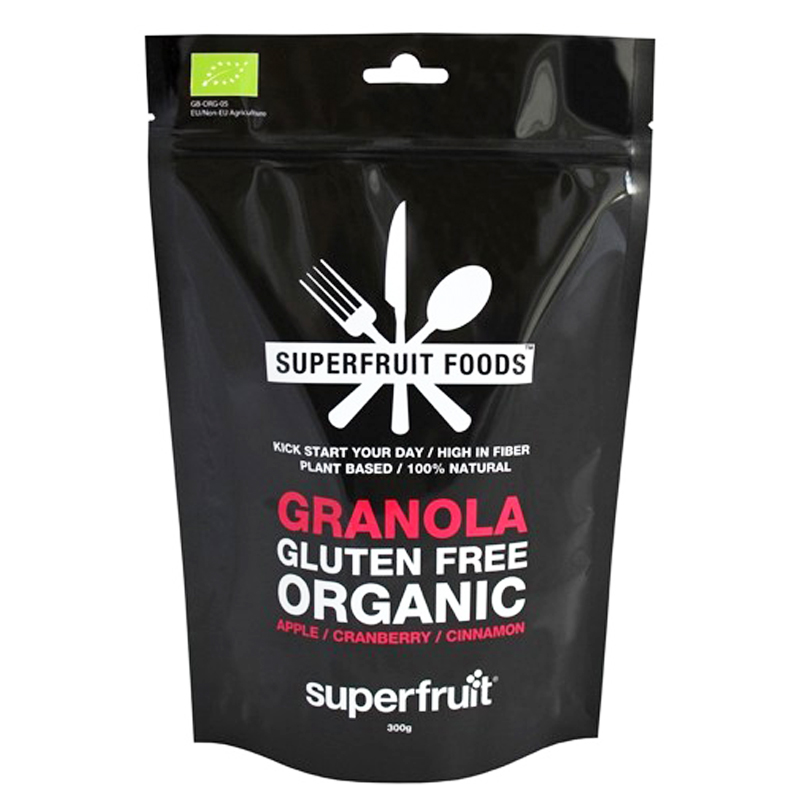 Eko Granola "Apple, Cranberry & Cinnamon" 300g - 59% rabatt