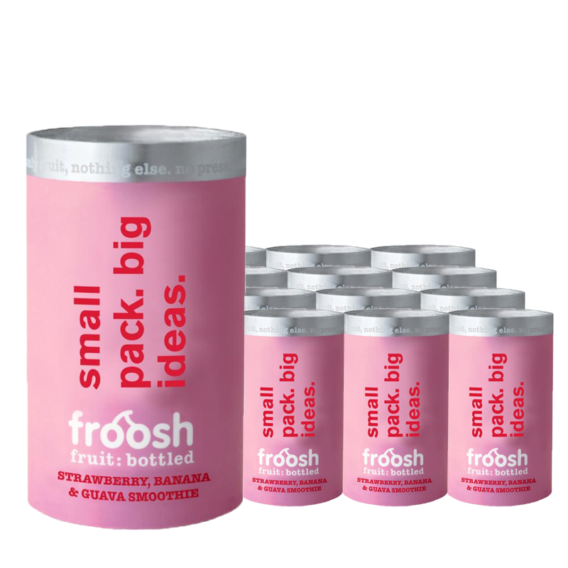 Jordgubb, banan & Guava Smoothie 12-pack - 50% rabatt