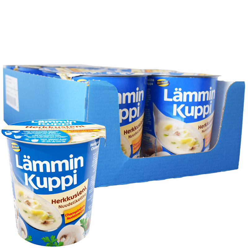 Hel Låda Nudelsoppa Champinjon 8 x 37,5g - 20% rabatt