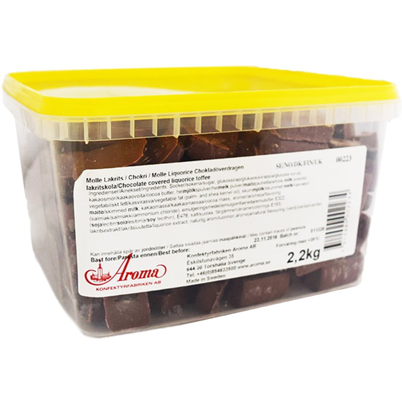 Hel Låda Lakritskola 2,2kg - 61% rabatt